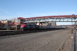 Amtrak train 43 pulls into Altoona station
